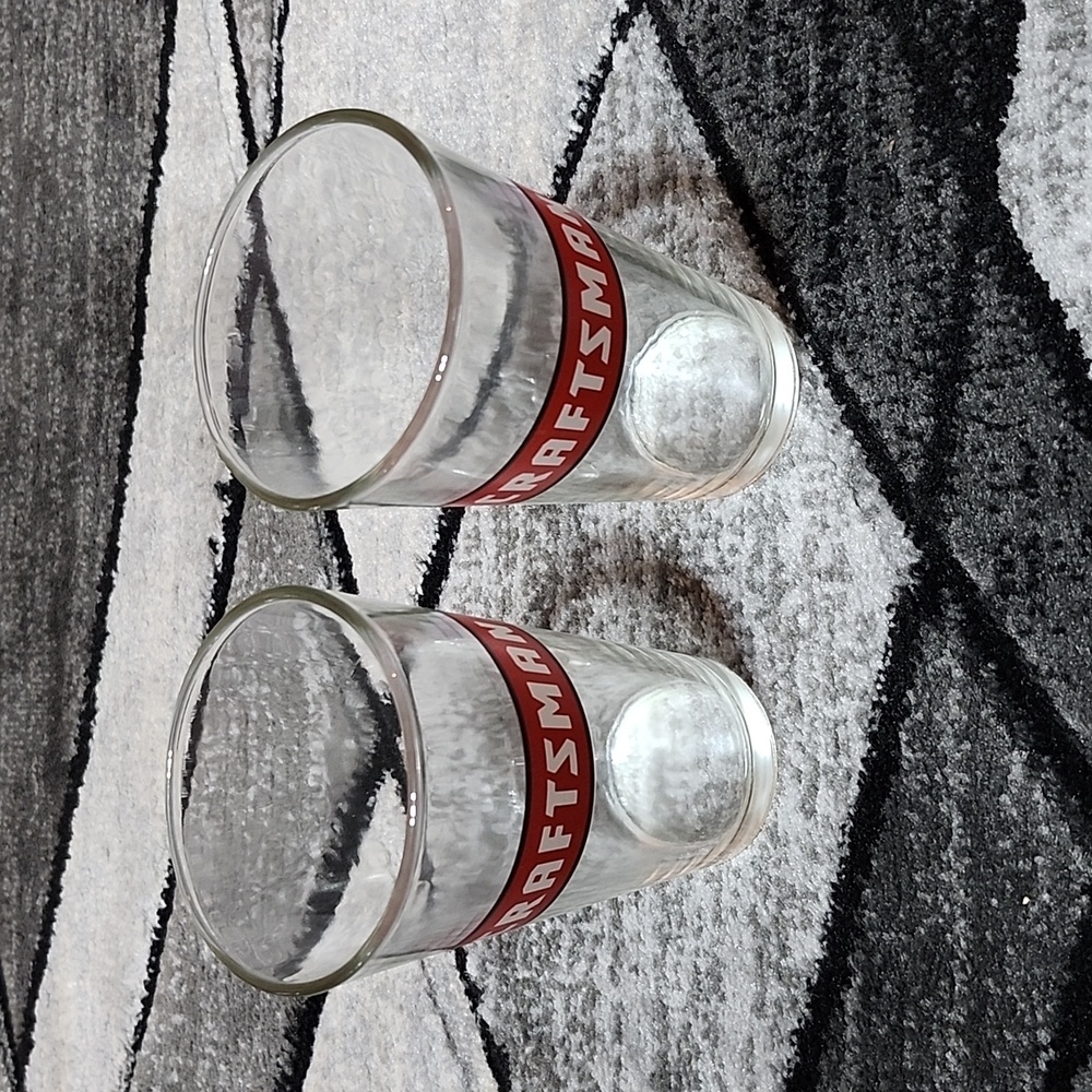 CRAFTSMAN 16 OZ PINT GLASSES
